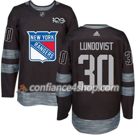 Adidas Maillot de Hockey New York Rangers Henrik Lundqvist 30 1917-2017 100th Anniversary Noir Authentic - Homme Adidas Maillot de Hockey New York Rangers Henrik Lundqvist 30 1917-2017 100th Anniversary Noir Authentic - Homme